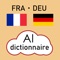 Pour trouver plus facilement et plus rapidement des significations en allemand, il vous suffit de parler dans l'appareil