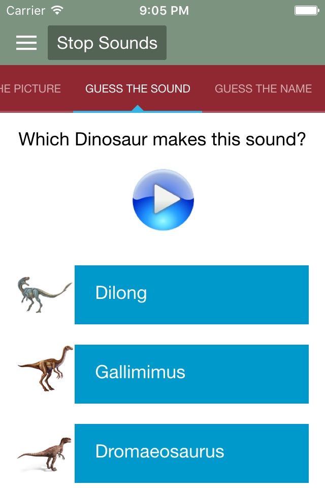 Dinosaur Sounds and Info screenshot 2