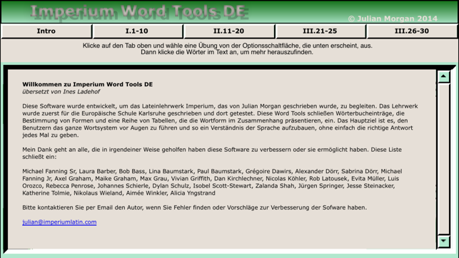 Imperium Word Tools DE Version