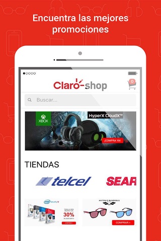 Claro shop screenshot 3