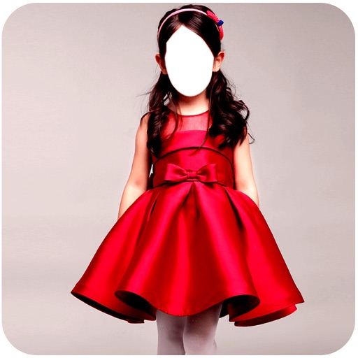 Girl Dress Up Montage Icon