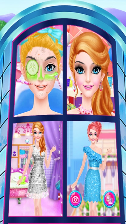 pink princess makeover games for girls screenshot-3