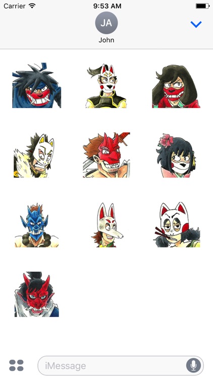 OniXFox Sticker Pack screenshot-3