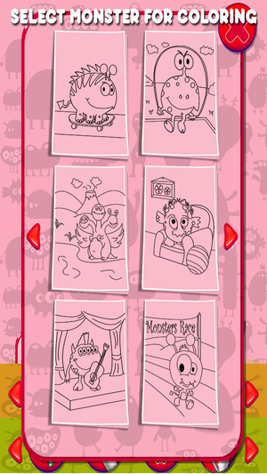 Monster Kids Coloring Book(圖2)-速報App