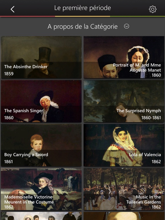 Screenshot #6 pour Édouard Manet: Galerie d'art
