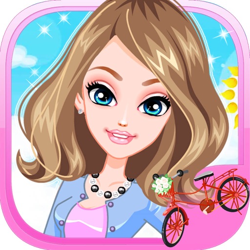 Bike Girl Makeover & Dressup Salon games for girls Icon