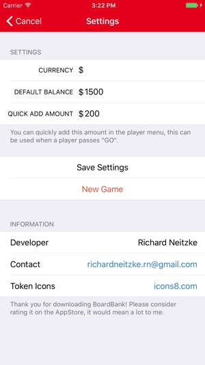 BoardBank - Money Manager for Board Games(圖5)-速報App