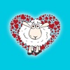 Morris the Sheep Valentine's Day