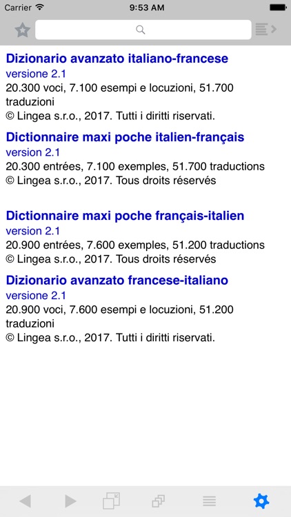 Lingea Italian-French Advanced Dictionary