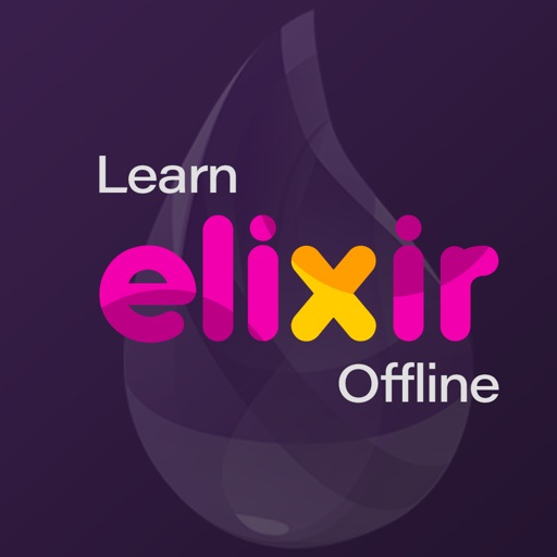 Learn Elixir Coding Offline Icon