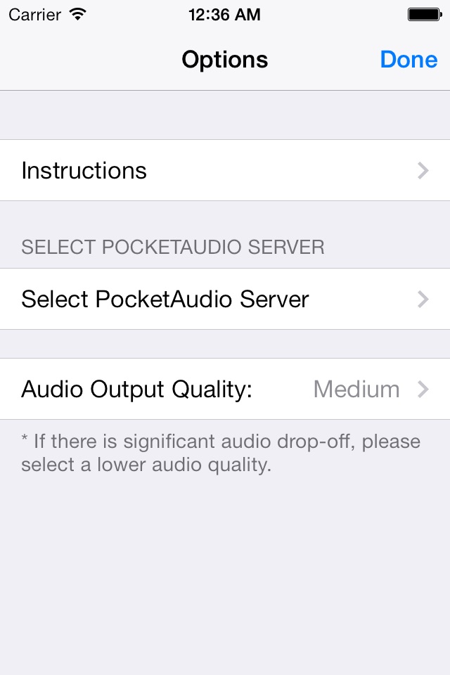 PocketAudio (Headphones) screenshot 2