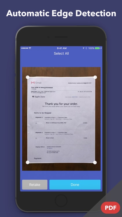 Jet Scanner | Photo to PDF, scan image documents