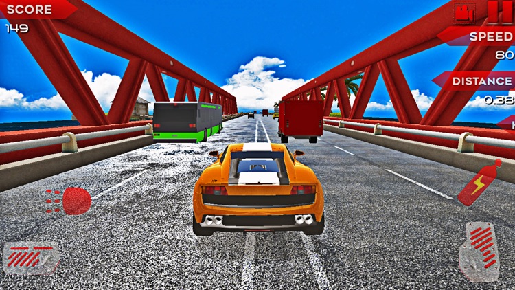 Traffic Highway Car Racer game pro