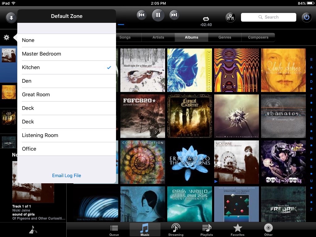 Mirage Media Controller for iPad screenshot 2