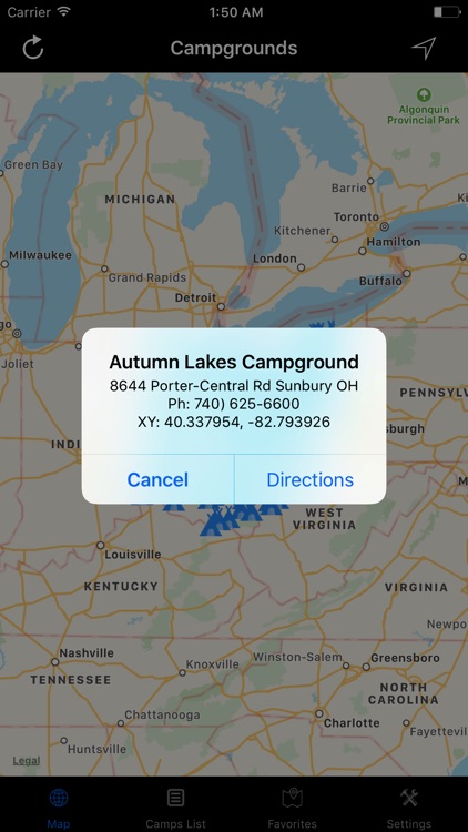 Ohio – Campgrounds & RV Parks