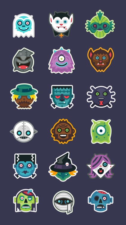 Monster Scout Stickers