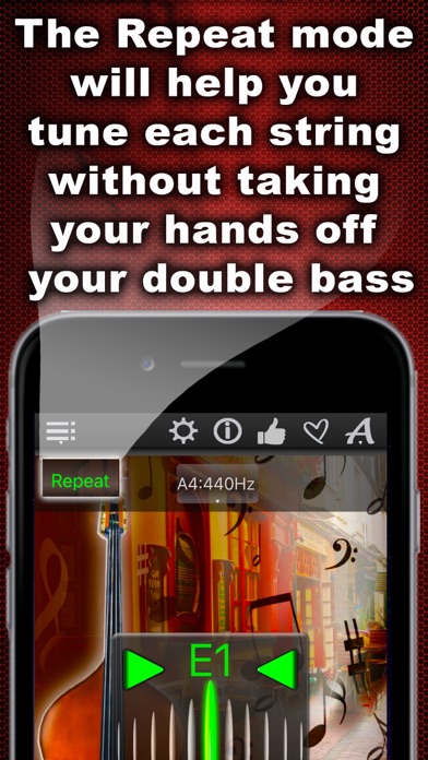 How to cancel & delete Easy Double Bass Tuner from iphone & ipad 4
