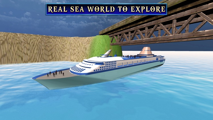 City Tourist Cruise Ship & Sailing Simulator 3D