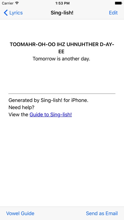 Sing-lish!