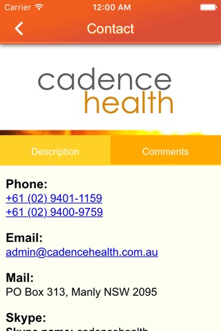 Cadence Health screenshot 2