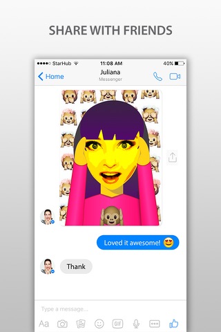 Snapwit - Video emoji maker screenshot 3
