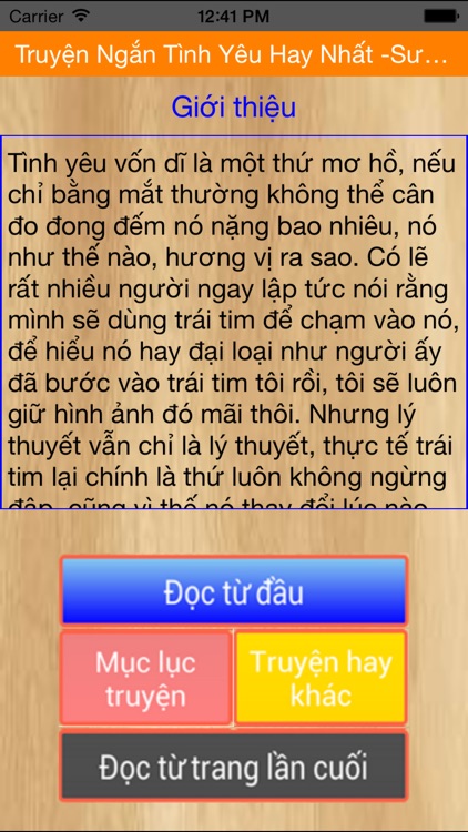 Truyện Ngắn Về Tình Yêu(Lãng mạng, xúc động)