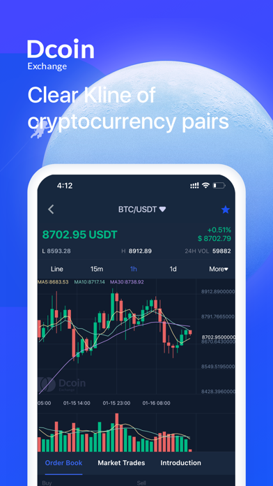 Dcoin - Bitcoin Exchange screenshot 3