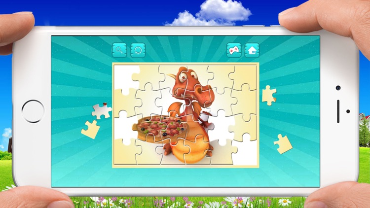 Pizza Puzzles - Drag and Drop Jigsaw for Kids