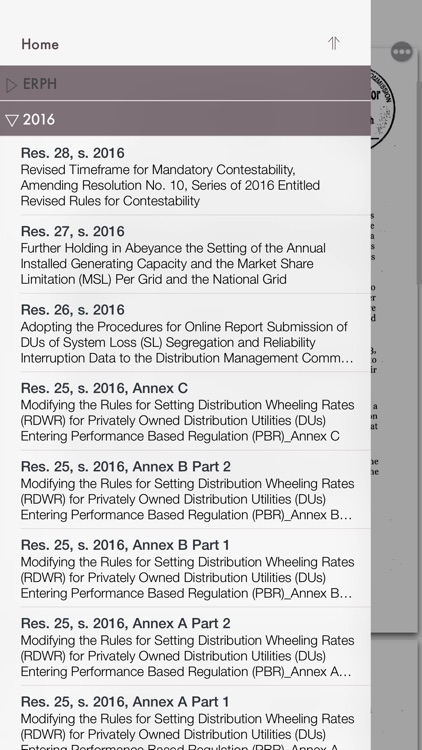 ERPH : Philippine Energy Regulations