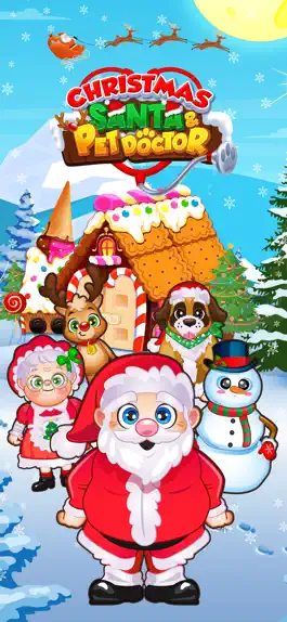 Game screenshot Christmas Santa Pet Doctor Vet mod apk