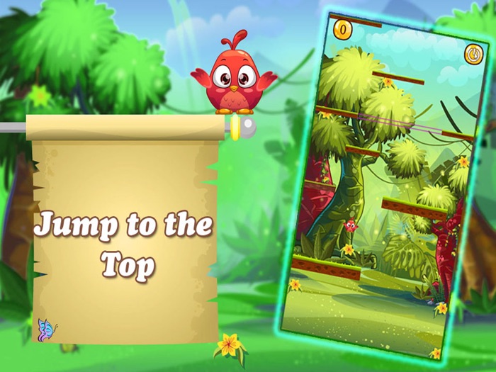 Fly Bird Simple Touch Jumping Platformer Game Play
