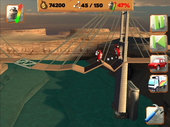 Скачать игру Bridge Constructor Playground!