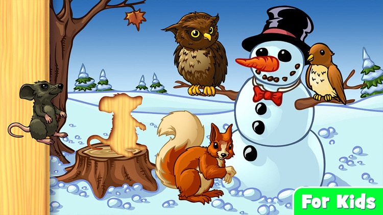 The best Forest Animals Puzzle for Preschool Kids