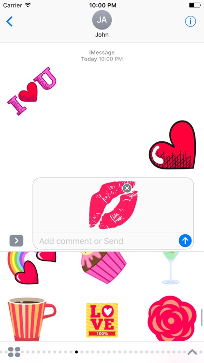 Valentine - Fc Sticker screenshot-3