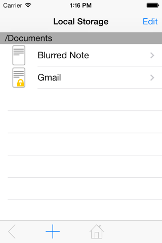 BlurredNote screenshot 2