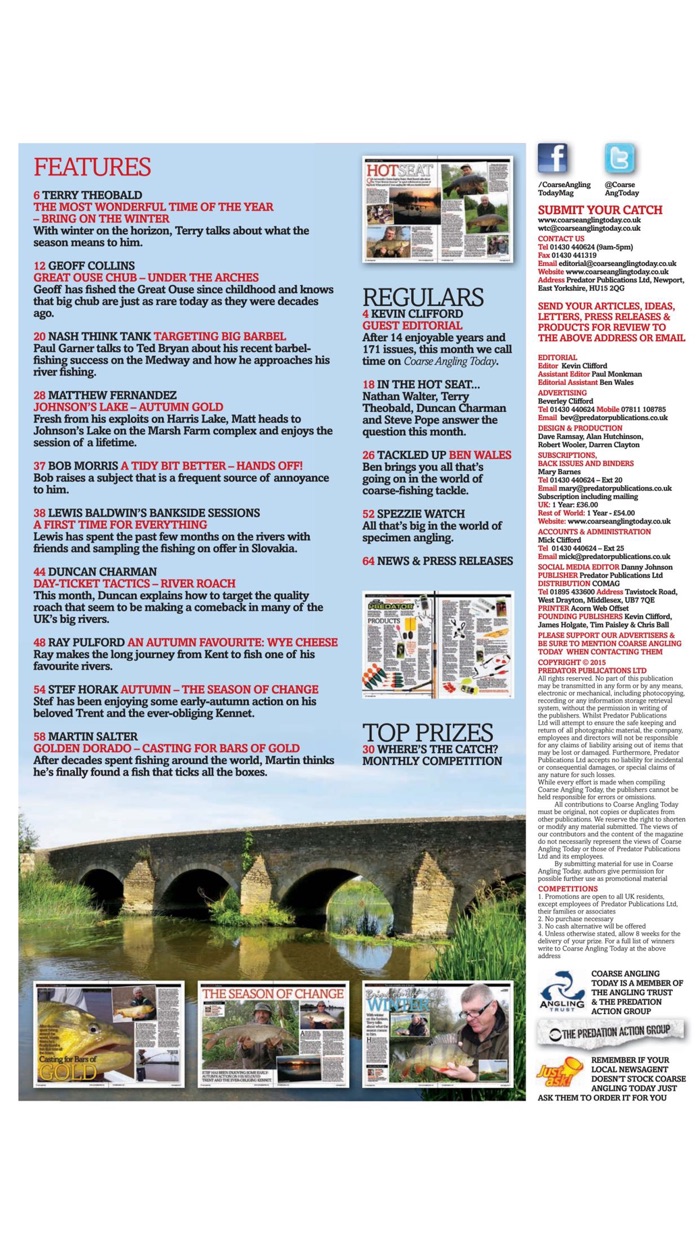 Coarse Angling Today Magazine