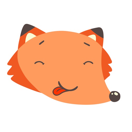 Funny Fox Sticker Pack Icon