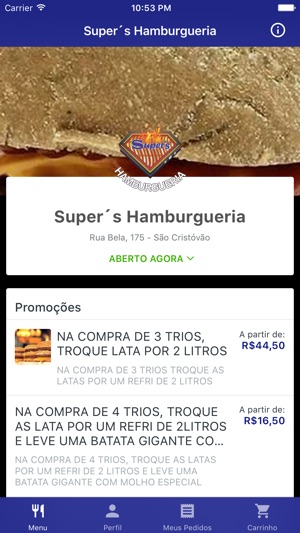 Super´s Hamburgueria Delivery(圖1)-速報App