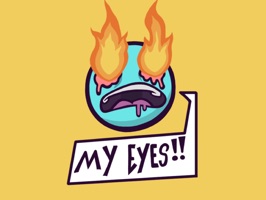 Digital stickers from 20 independent artists who won Redbubble's Digital Sticker Challenge
