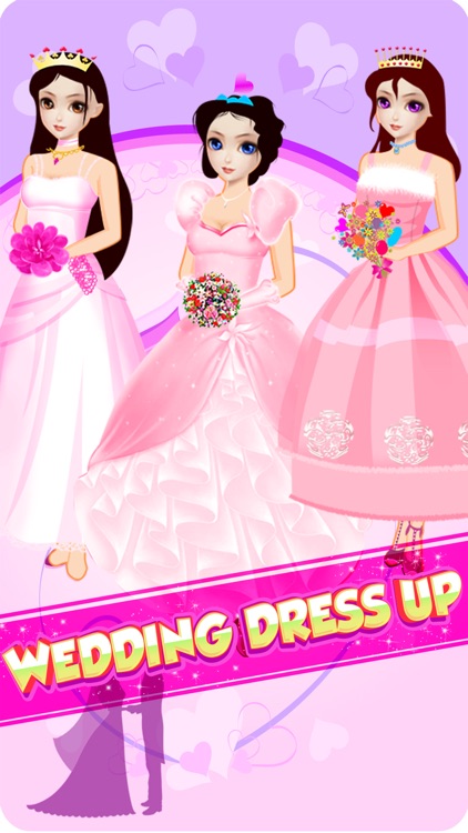 Wedding Dress Up Girls Salon Makeup Games