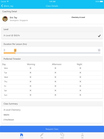 Learnly - Find Tutor & Singapore Malaysia Tuition screenshot 4