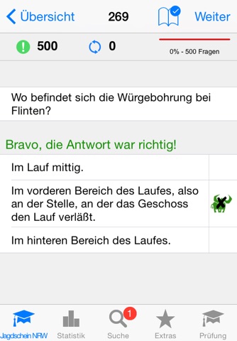 Jagdschein Nordrhein-Westfalen screenshot 2