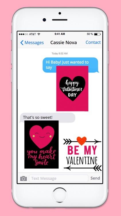 Love Notes Valentines Day Sticker Pack