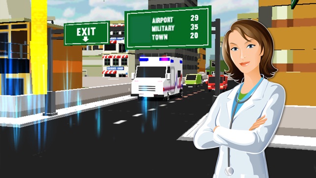 Ambulance Simulator Duty Drive :Pet Rescue 3D 2017(圖3)-速報App