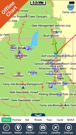 Grampians NP HD GPS and outdoor map with guide(圖3)-速報App