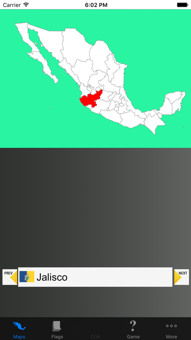 How to cancel & delete Mexico State Flags and Maps from iphone & ipad 1