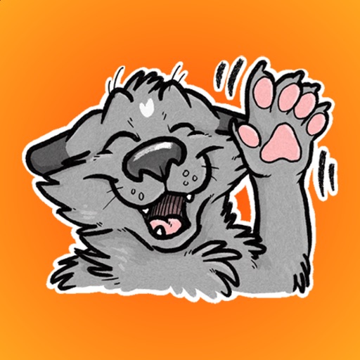 Grey Wolf Stickers icon