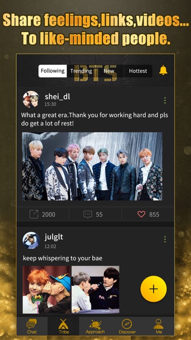Army Tribie for Bangtan Boys - BTS Group Chat screenshot 2
