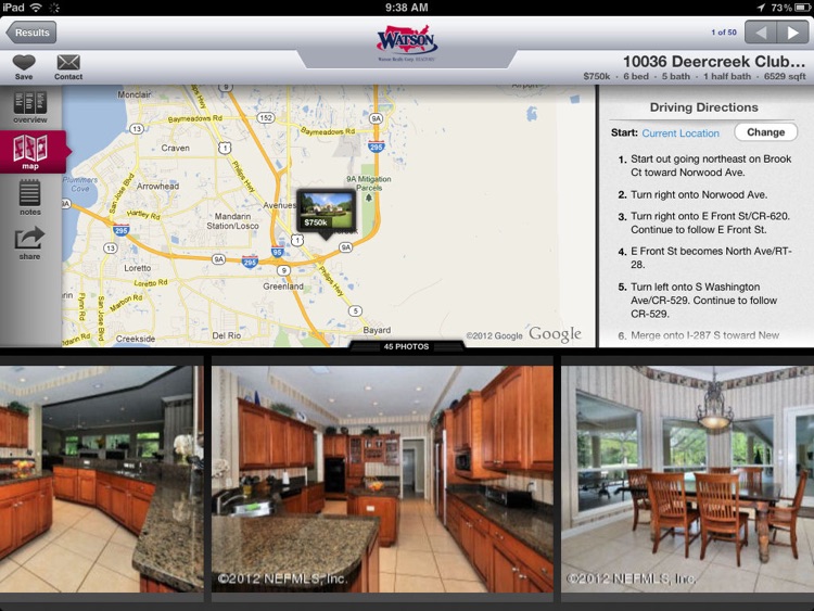 Watson Realty Corp RE for iPad