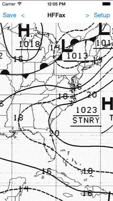 HF Weather Fax Screenshots